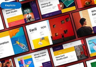 欧美商务风格keynote模板 - 顶尖PPT