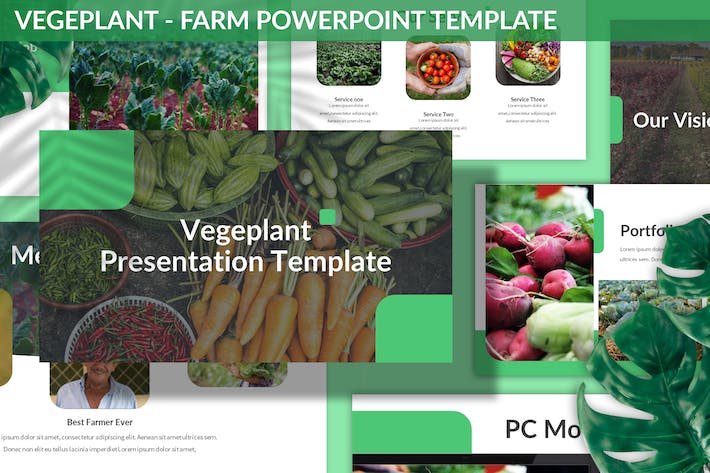 农业种植讲述展示生产管理运营PPT模板 - 顶尖PPT