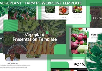 农业种植讲述展示生产管理运营PPT模板 - 顶尖PPT