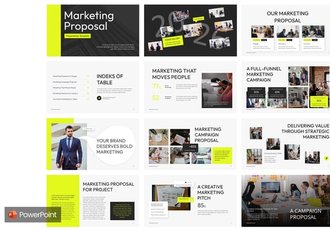 营销推广方案计划书PPT模板 - 顶尖PPT