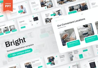 口腔牙科医疗诊疗服务方案PPT模板 - 顶尖PPT