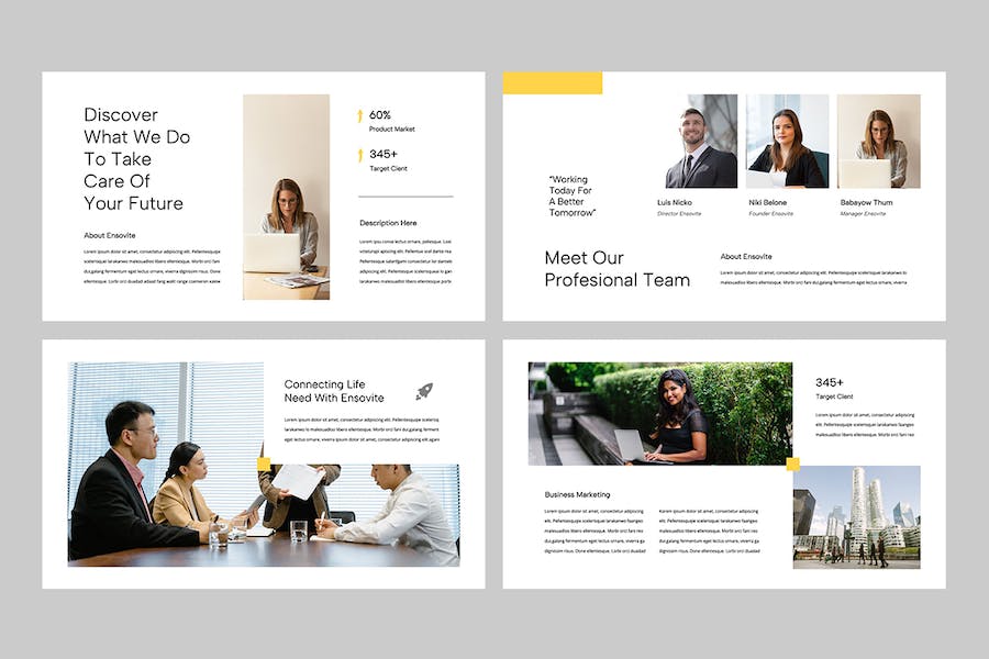 极简时尚风格keynote模板 - 顶尖PPT