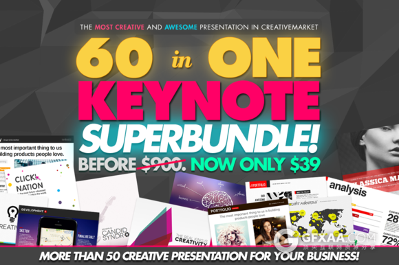 60套多种行业通用极简风格Keynote模板 - 顶尖PPT