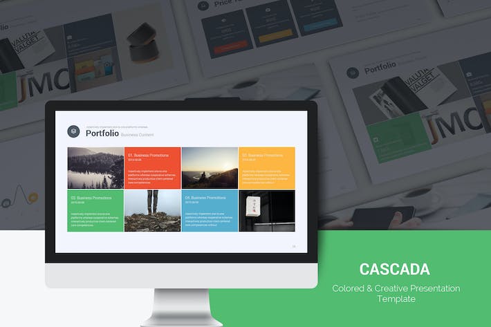 商业创意团队介绍年终工作计划总结PPT模板 - 顶尖PPT