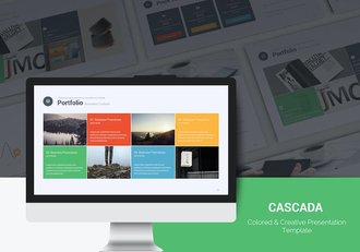 商业创意团队介绍年终工作计划总结PPT模板 - 顶尖PPT