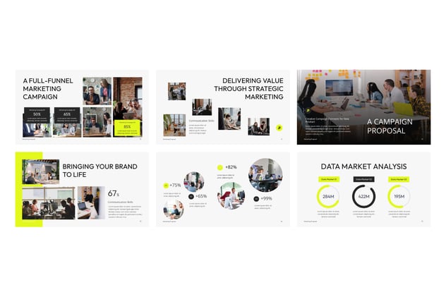 营销推广方案计划书PPT模板 - 顶尖PPT