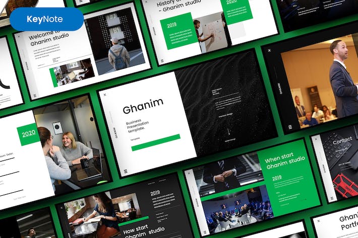 商务合作融资方案Keynote模板 - 顶尖PPT