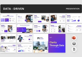 数据洞察商业决策PPT模板 - 顶尖PPT