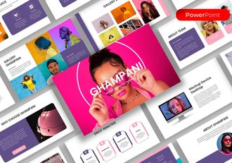 创意商业产品展示推介PPT模板 - 顶尖PPT