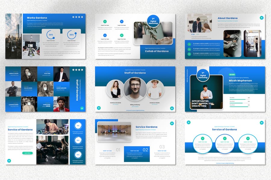 数字营销-PPT模板 - 顶尖PPT