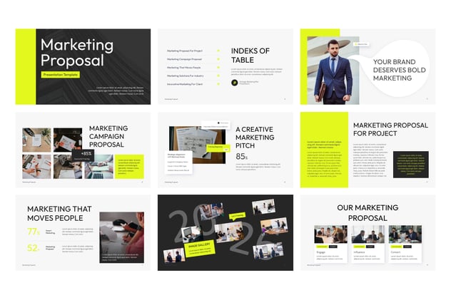 营销推广方案计划书PPT模板 - 顶尖PPT