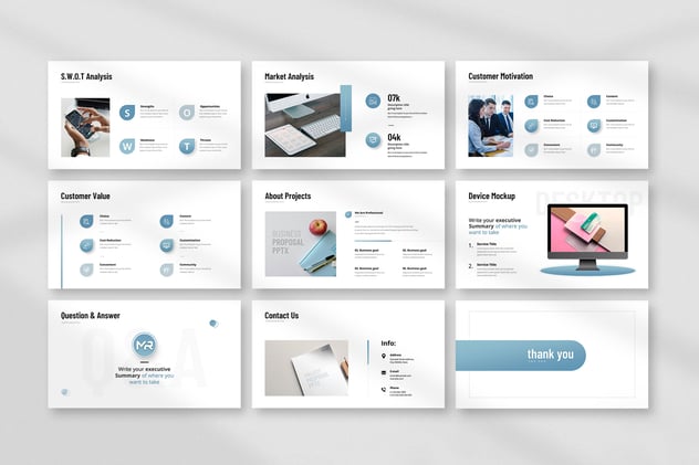 投资者合作伙伴展示商业提案keynote模板 - 顶尖PPT
