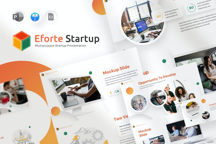 创业多用途融资项目规划Keynote模板 - 顶尖PPT