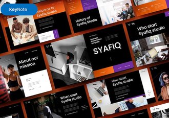 商业产品展示推介销售方案Keynote模板 - 顶尖PPT