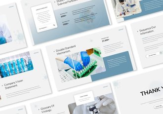 病毒学研究学术会议汇报keynote模板 - 顶尖PPT