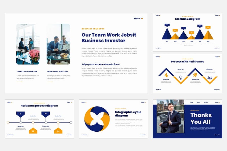 投资融资企业路演讲述Keynote模板 - 顶尖PPT