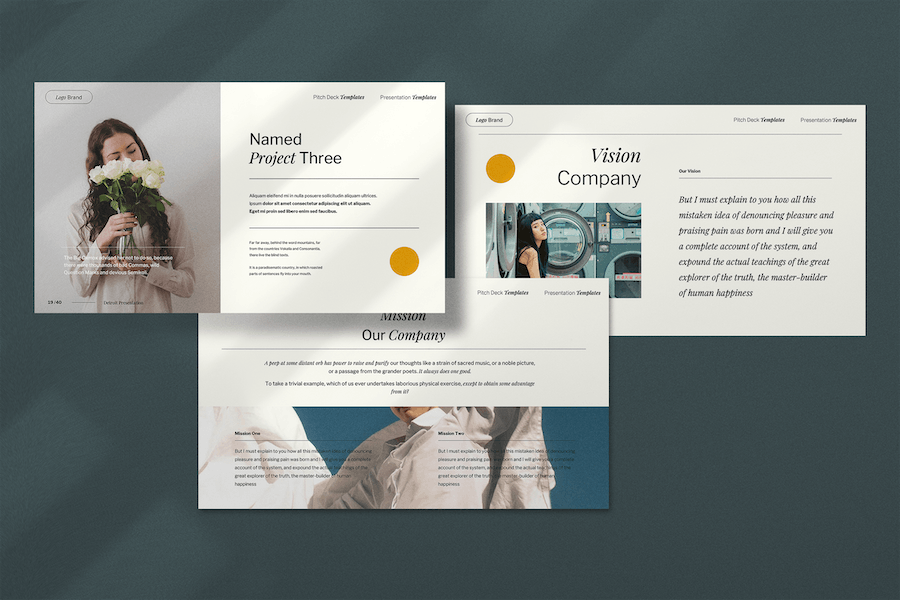 欧美唯美风格keynote模板 - 顶尖PPT