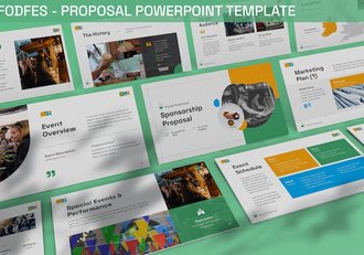 商业建议书项目考察通用PPT模板 - 顶尖PPT