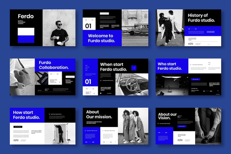 大气产品摄影展示产品策划营销商务合作通用keynote模板 - 顶尖PPT