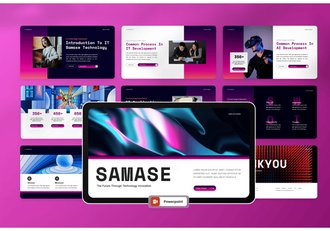 IT与AI人工智能技术PPT模板 - 顶尖PPT