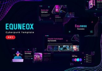 科技技术创新方案展示PPT模板 - 顶尖PPT