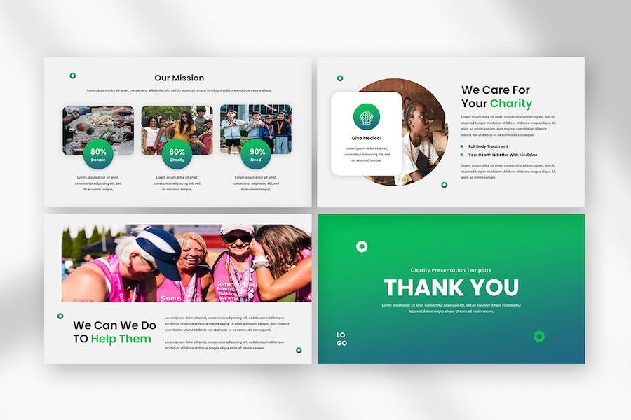 公益慈善行业PPT模板 - 顶尖PPT