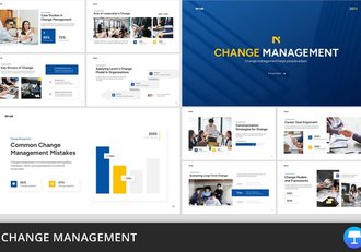 变更管理制度流程优化Keynote模板 - 顶尖PPT