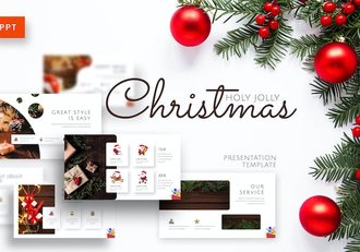 圣诞节假日活动策划PPT模板 - 顶尖PPT