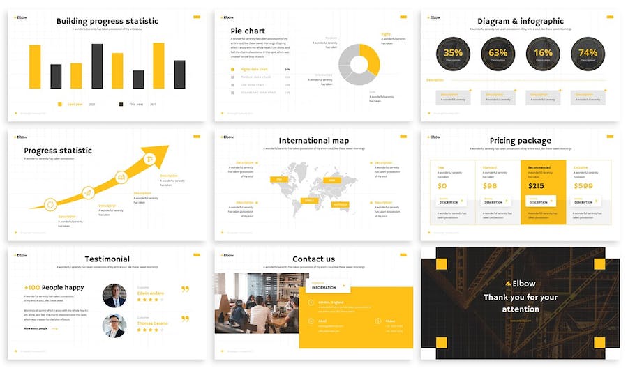 工程施工建筑keynote模板 - 顶尖PPT