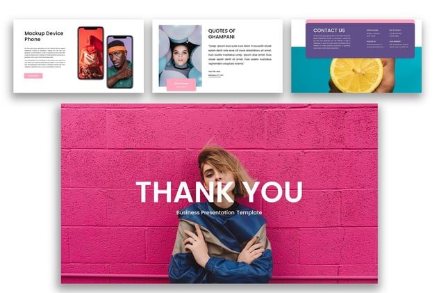 创意商业产品展示推介PPT模板 - 顶尖PPT