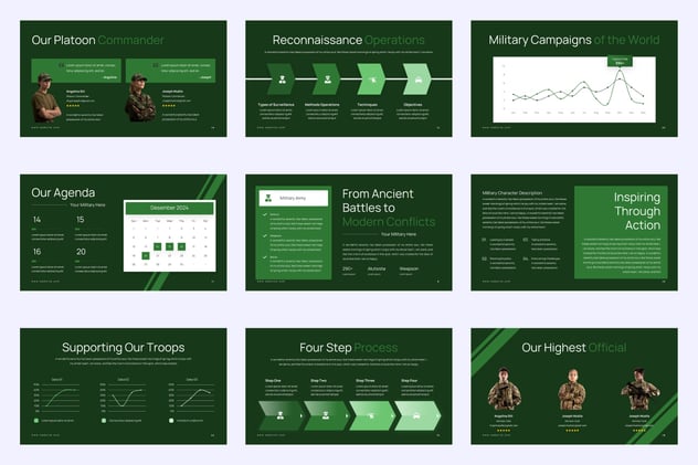 军事教育题材keynote模板 - 顶尖PPT
