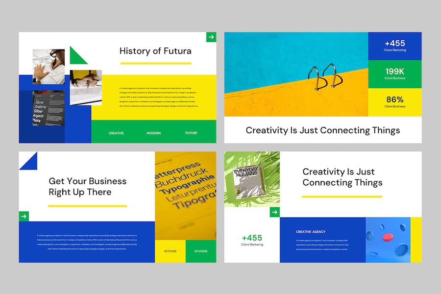 创意汇报设计展示PPT模板 - 顶尖PPT