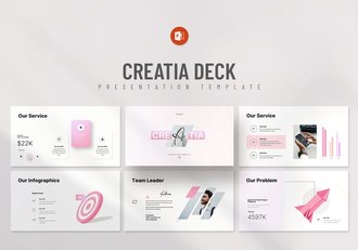 极简风格商业演讲PPT模板 - 顶尖PPT