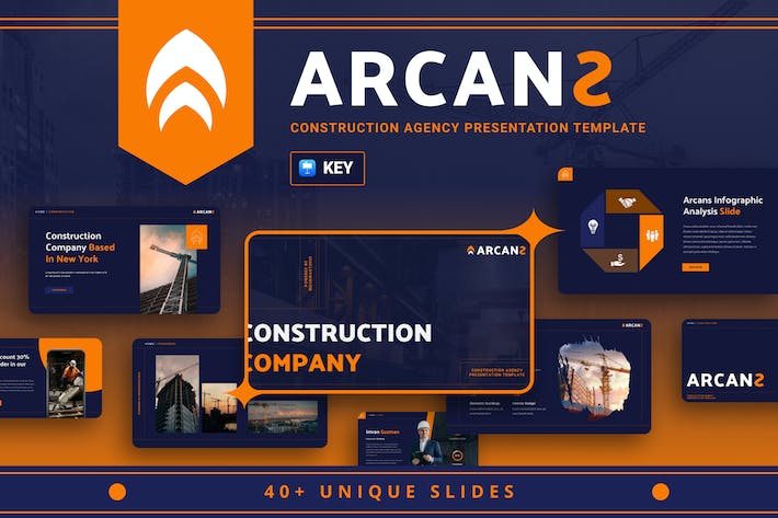 商业地产建筑项目投资介绍keynote模板 - 顶尖PPT