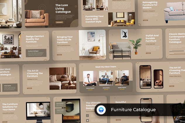 家具产品展示keynote模板 - 顶尖PPT