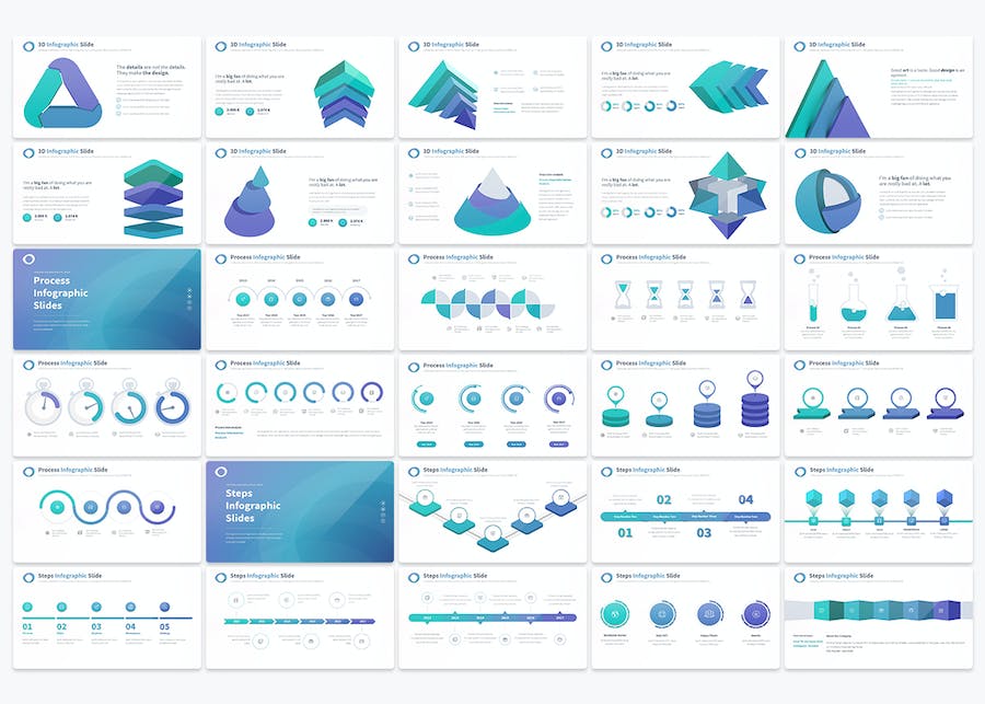 国外商务数据信息图形企业计划总结万能PPT模板 - 顶尖PPT