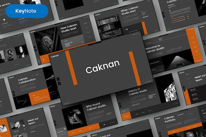 简约灰色企业介绍计划总结keynote模板 - 顶尖PPT