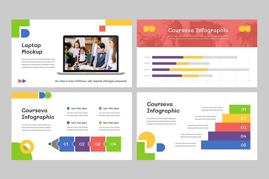 儿童教育课程学习展示PPT模板 - 顶尖PPT