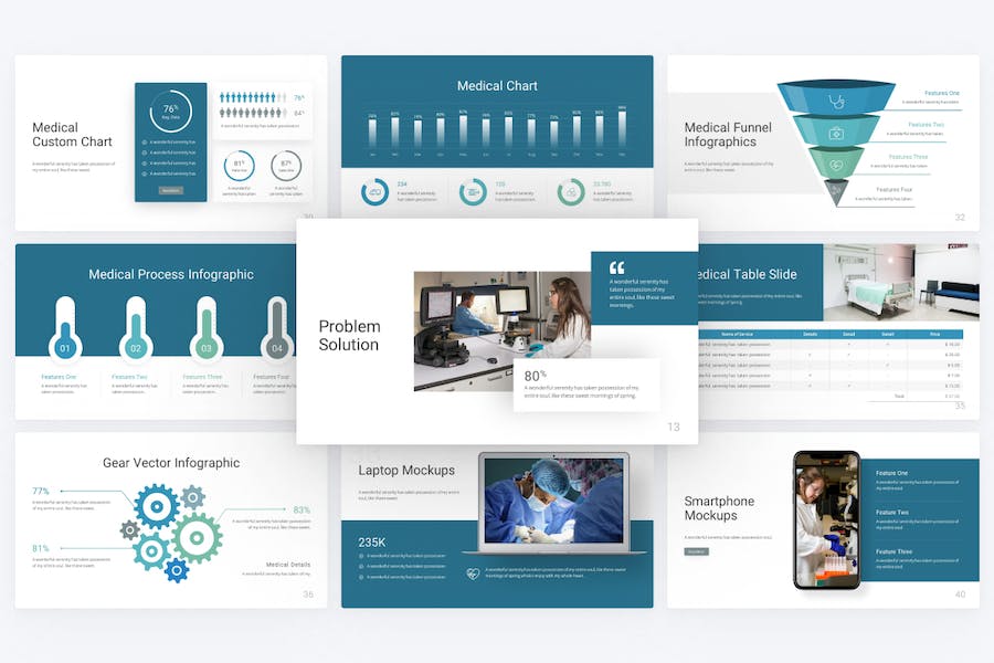 医疗医学行业临床实验研究通用PPT模板 - 顶尖PPT