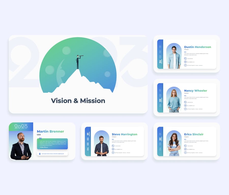 精美设计国外商务多用途PPT模板 - 顶尖PPT