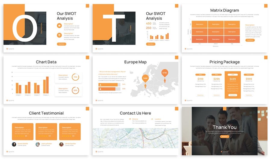橙色商业计划年计划总结商务合作商务通用PPT模板 - 顶尖PPT