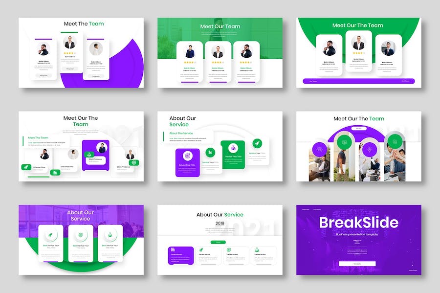 高端商务商业风格PPT模板 - 顶尖PPT