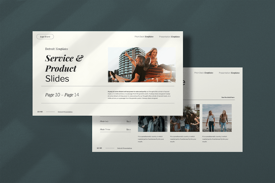 欧美唯美风格keynote模板 - 顶尖PPT