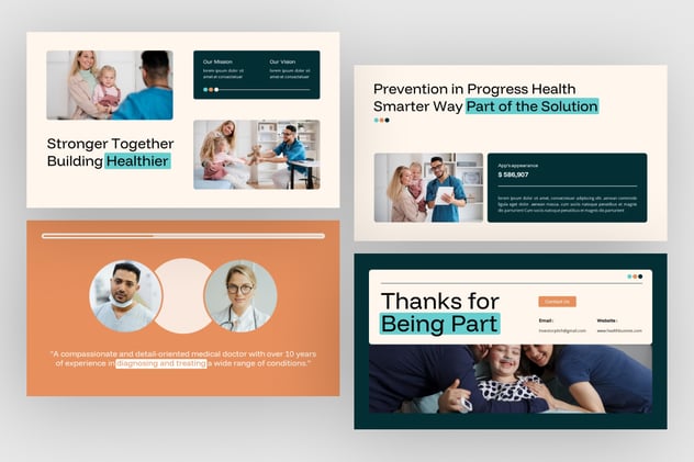 医学护理健康素养预防可控疾病keynote模板 - 顶尖PPT