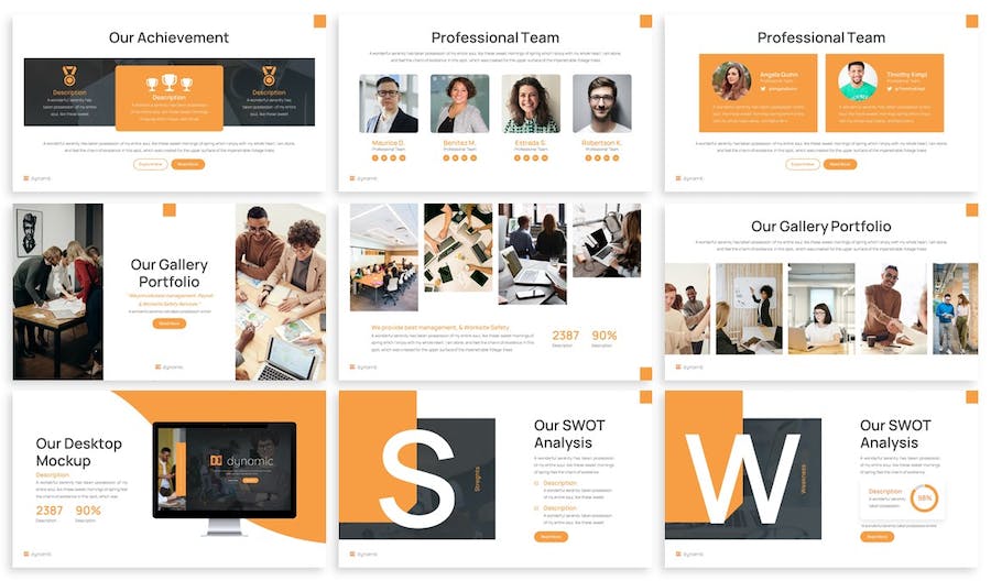 橙色商业计划年计划总结商务合作商务通用PPT模板 - 顶尖PPT