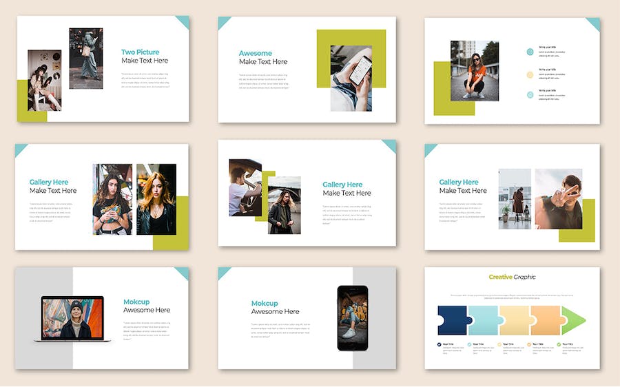 多用途创意主题演讲keynote模板 - 顶尖PPT