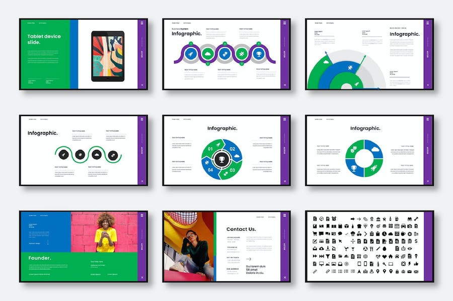 国外高端商务风格PPT模板 - 顶尖PPT