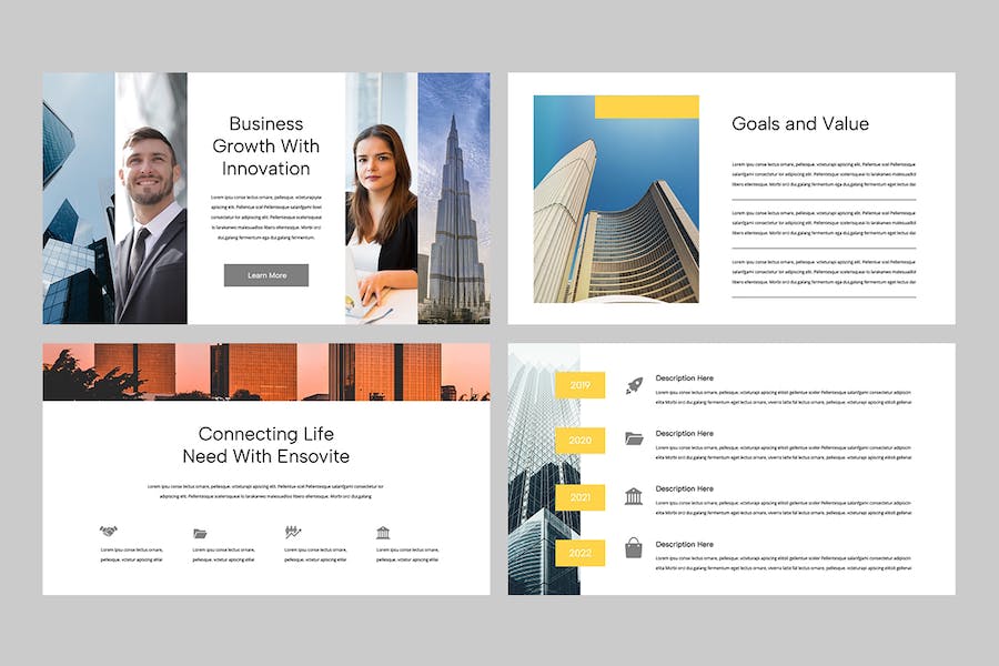 极简时尚风格keynote模板 - 顶尖PPT