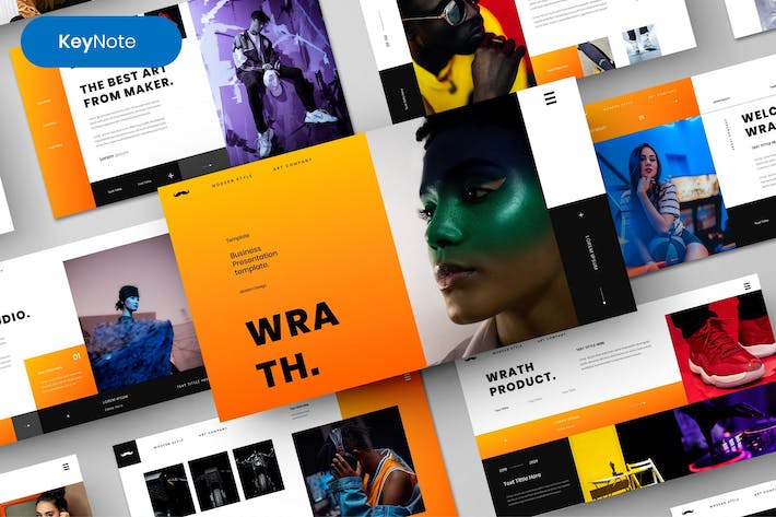 商务企业团队管理培训宣传Keynote模板 - 顶尖PPT