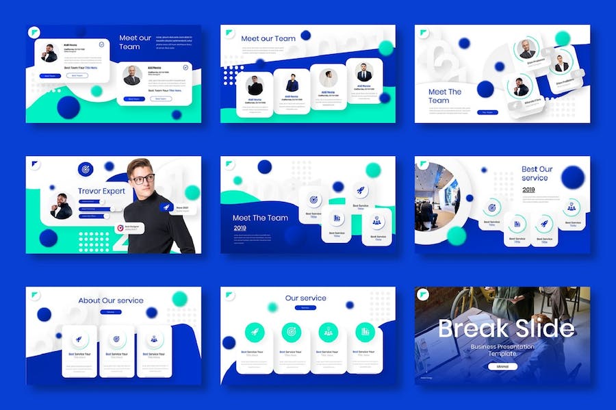 业务合作项目洽谈产品展示商业商务keynote模板 - 顶尖PPT